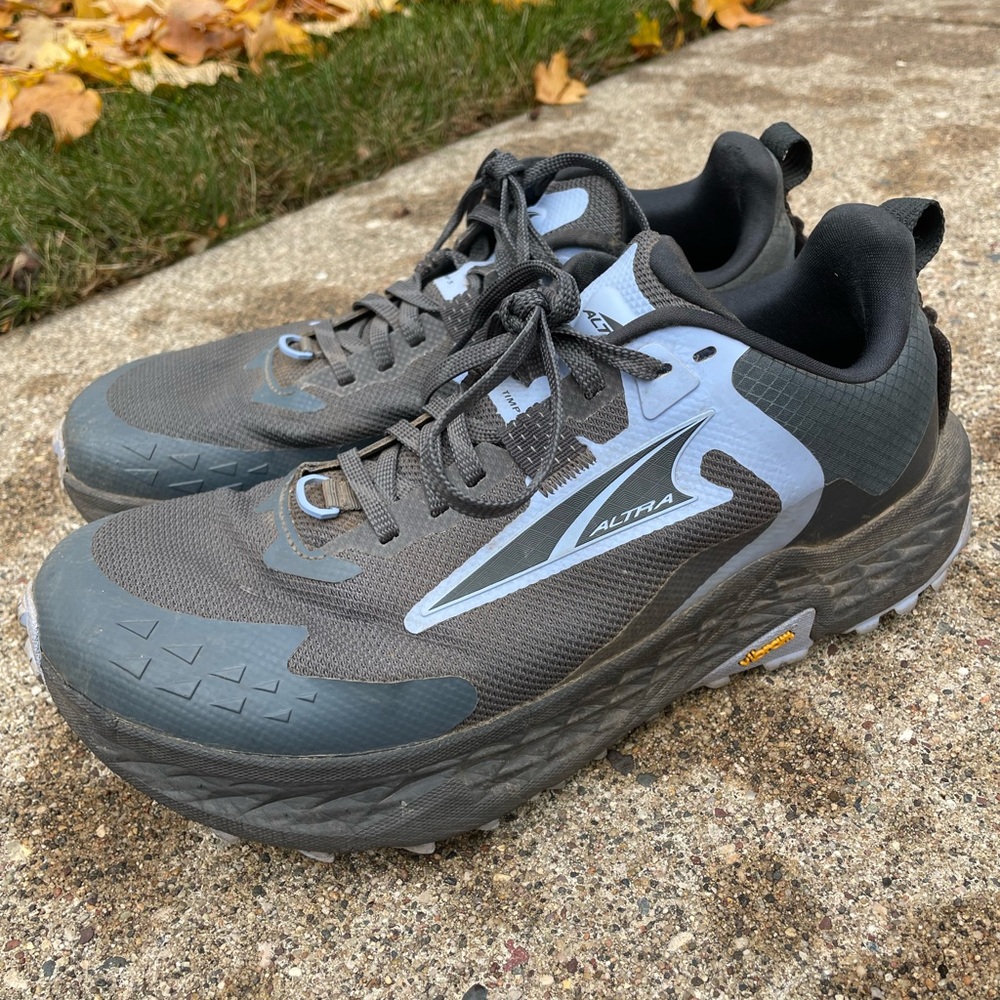 Altra Gray and Blue Athletic Shoes - Picture 2 of 7